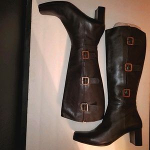 🤎Dark Brown Knee High Boots 👢🤎